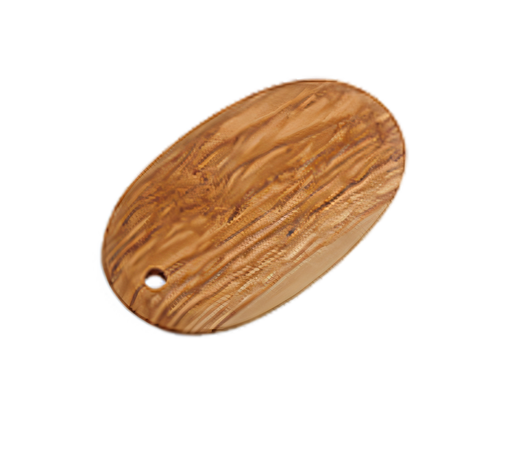 Product image #1 for American Metalcraft Oblong Olive Wood Serving Board, 9-7/8 x 5-7/8 x 1/8 Inch