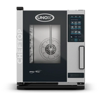 Thumbnail image #1 for UNOX ChefTop MIND.Maps Plus XACC-0513-MPRM Compact 5-Pan Electric Combi Oven, 208/240V, WiFi Touchscreen, Right-to-Left Door