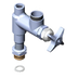 Thumbnail image #1 for T&S Brass Big-Flo EasyInstall Add-On Faucet Assembly, Less Nozzle