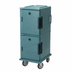 Thumbnail image #2 for Cambro Ultra Camcart Front-Loading Double-Compartment Insulated Food Pan Carrier, Slate Blue