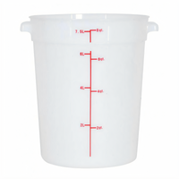 Omcan USA 80210 Commercial Food Storage Containers Case of 12