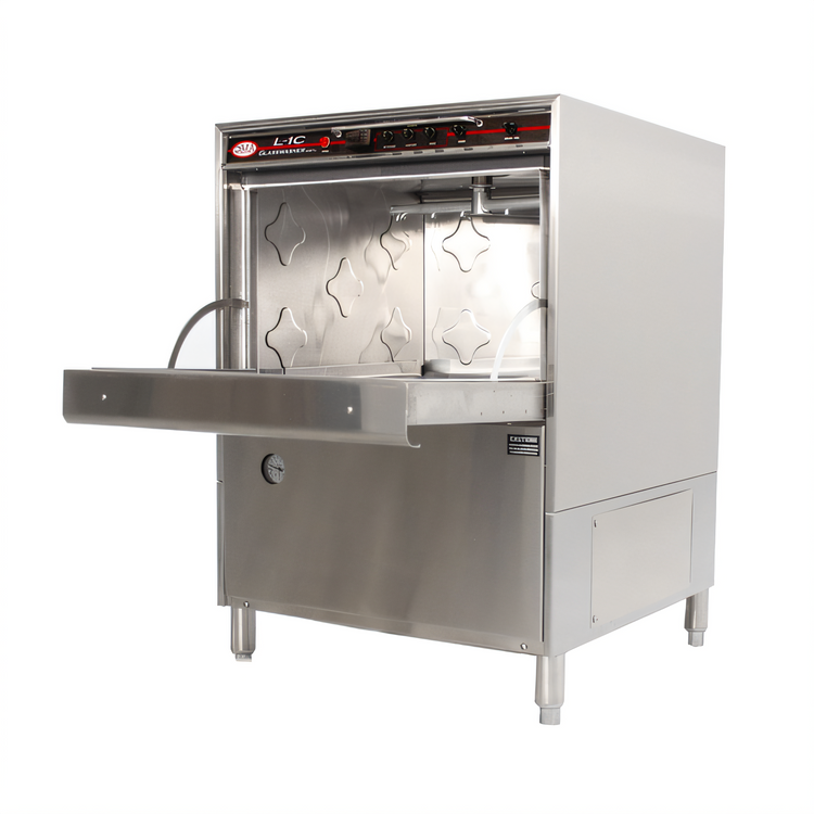 Product image #1 for CMA Energy Mizer L-1C Undercounter Door-Type Low-Temperature Chemical Sanitizing Glasswasher