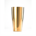 Thumbnail image #1 for Barfly 28 oz Gold-Plated Stainless Steel Cocktail Shaker with Capped Bottom