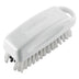 Thumbnail image #1 for Winco 5-3/4 Inch x 2 Inch Nail Cleaning Brush with Plastic Handle and Polypropylene Bristles