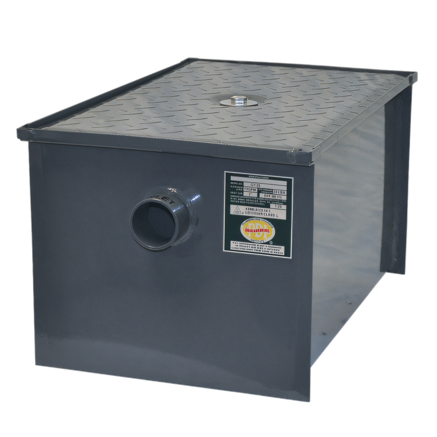 Product image #1 for John Boos GT-20-X 20 Pound Grease Interceptor, 10 GPM, 2 Inch No-Hub Connections
