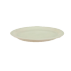 Thumbnail image #1 for Crestware Dover White CM53 Ceramic Oval Platter, 13-1/2" x 10-5/8", Narrow Rim, White