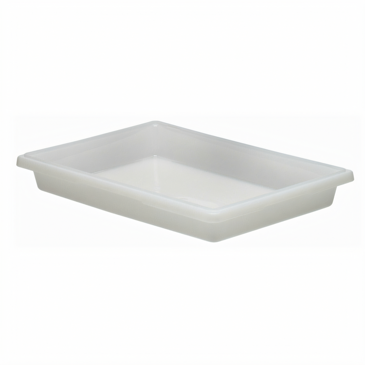 Product image #1 for Cambro 18 x 26 x 3-1/2-Inch 5-Gallon Polyethylene Food Storage Container, Natural White