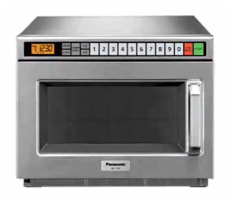 Product image #1 for Panasonic PRO1 1700W Heavy-Duty Countertop Commercial Microwave Oven, 0.6 Cu. Ft., 30-Program Memory
