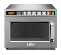 Panasonic PRO1 1700W Heavy-Duty Countertop Commercial Microwave Oven, 0.6 Cu. Ft., 30-Program Memory