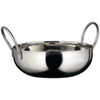 Thumbnail image #1 for Winco KDB-6 Round Stainless Steel Kady Bowl, 28 oz., 6-Inch, Mirror Finish, Welded Handles Case of 72
