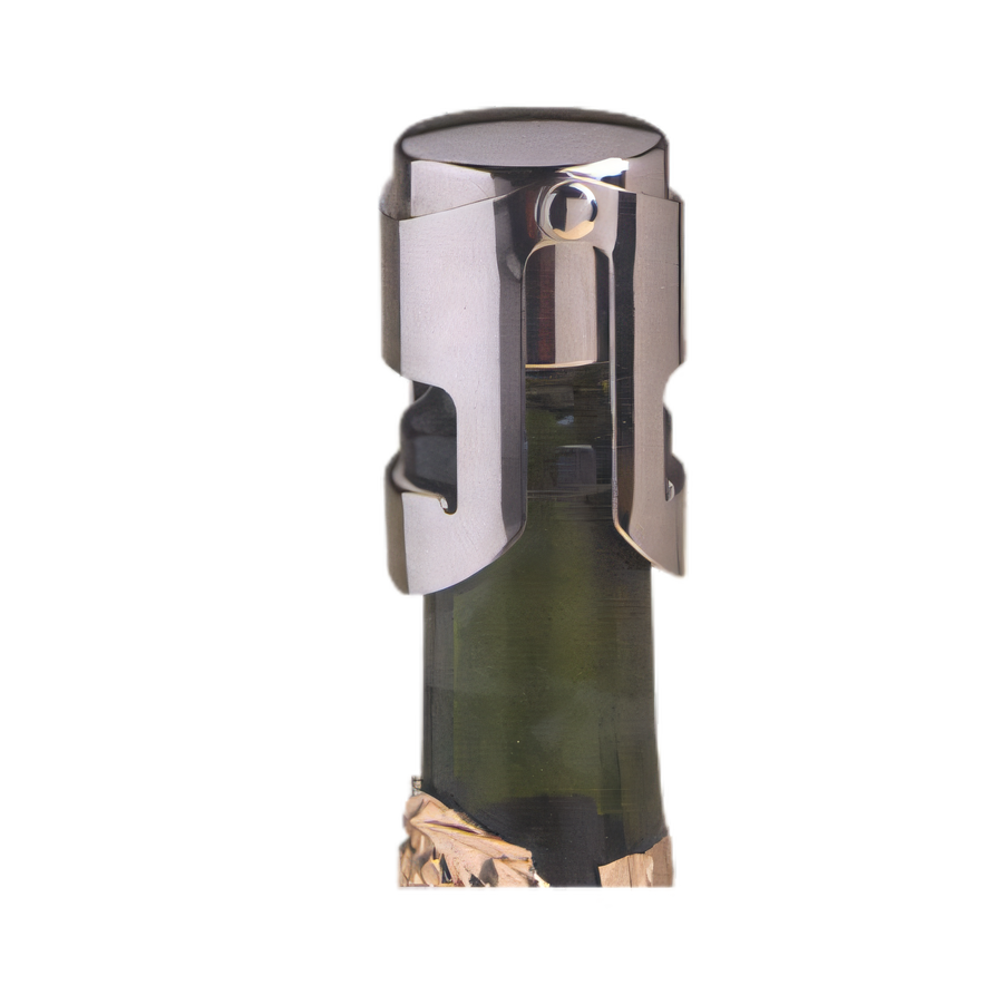 Product image #1 for American Metalcraft Popper-Stopper Stainless Steel Champagne Bottle Stopper