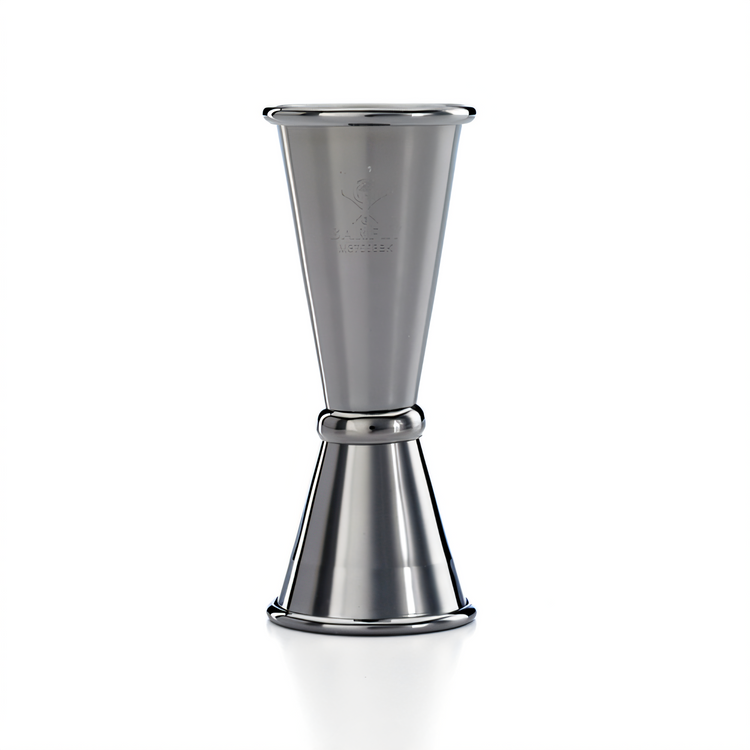 Product image #1 for Barfly Japanese Style Dual Jigger, 1 oz. and 1-1/2 oz., Gun Metal Black-Plated Stainless Steel