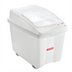 Thumbnail image #1 for Araven 21-Gallon Mobile Ingredient Bin with Sliding Lockable Lid and Transparent Window
