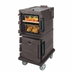 Thumbnail image #1 for Cambro Ultra Camcart UPC600 Double-Compartment Front-Loading Insulated Food Pan Carrier, 45 Quart, Granite Sand