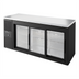 Thumbnail image #1 for True Premier Bar 72-Inch Three-Section Refrigerated Back Bar Cooler with Sliding Glass Doors