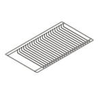 Thumbnail image #1 for RATIONAL 60.73.848 Loading Aid for CombiGrill 1/1 GN, 12-3/4" x 20-7/8"