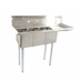 Thumbnail image #1 for Omcan USA Three-Compartment Space Saver Sink with 16-Inch Right Drain Board