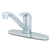 Thumbnail image #1 for T&S Brass Commercial Low-Lead Single-Lever Deck-Mount Faucet with 9-Inch Swivel Spout