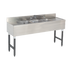 Thumbnail image #1 for Advance Tabco Special Value Series 72-Inch 3-Compartment Stainless Steel Bar Sink with Dual Drainboards and Splash-Mount Faucet