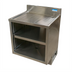 Thumbnail image #1 for BK Resources 48-Inch Stainless Steel Underbar Glass Rack Cabinet with Drainboard Top and Adjustable Shelf
