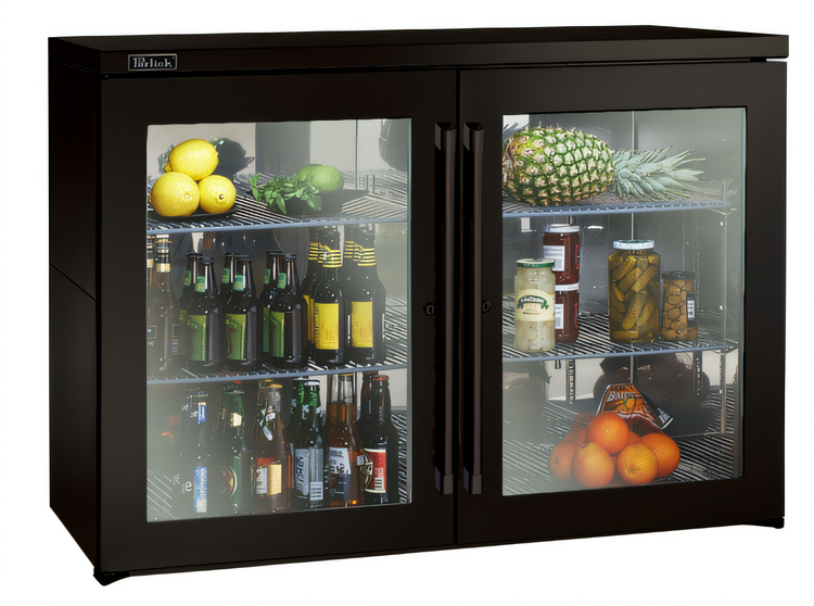 Product image #2 for Perlick BBR72 72-Inch Three-Door Remote Back Bar Refrigerator Cabinet