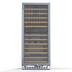 Thumbnail image #1 for KoolMore 23-Inch Dual Zone 92-Bottle Wine Refrigerator, Freestanding or Built-In, Stainless Steel Door Frame