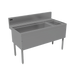 Thumbnail image #1 for Advance Tabco Prestige 42-Inch Stainless Steel Underbar Ice Chest with Right Bottle Rack, No Cold Plate
