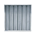 Thumbnail image #1 for Krowne A1616 Aluminum Baffle Grease Hood Filter, 15-1/2"H x 15-1/2"W x 1-3/4"D, Built-In Handles