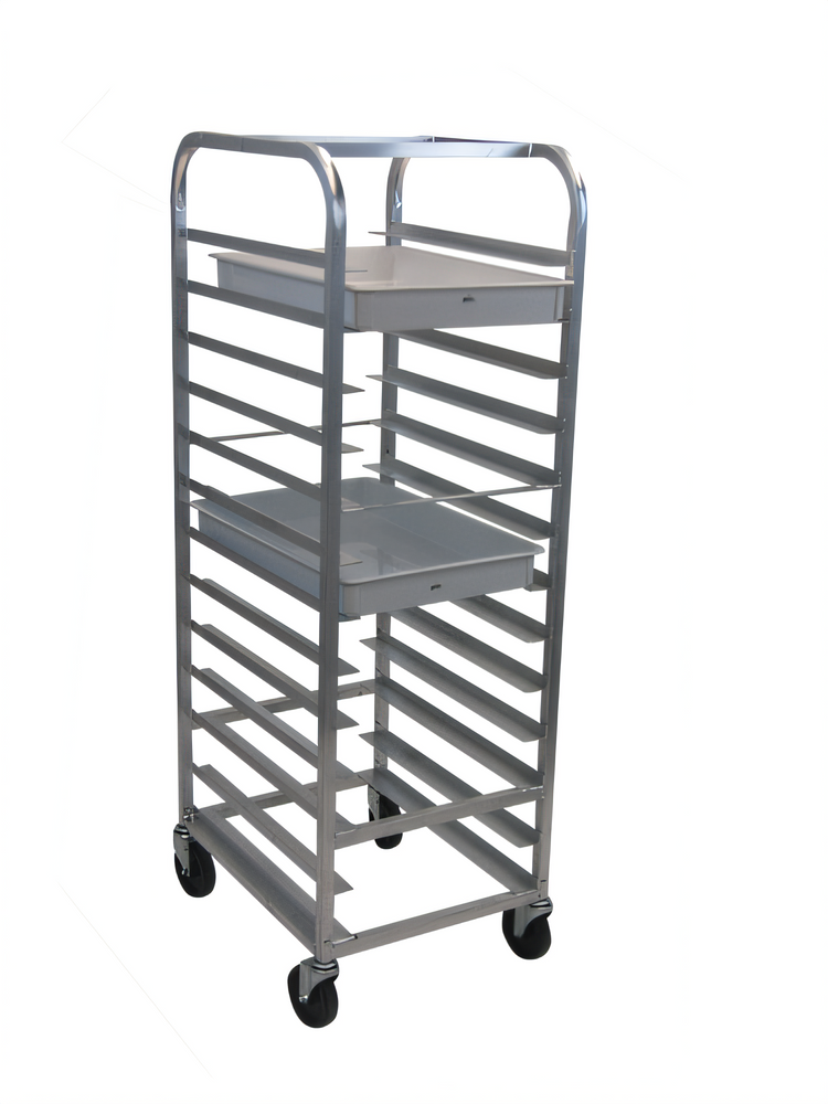 Product image #1 for Channel Manufacturing Full-Height Aluminum End-Load Pizza Pan and Dough Box Rack