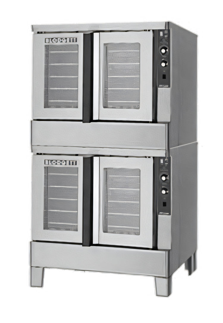 Product image #1 for Blodgett Zephaire Series ZEPH-200-E DBL Double-Deck Bakery Depth Electric Convection Oven
