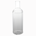 Thumbnail image #1 for 34 oz. Clear Fluted Plastic Serving Bottle with Cap