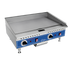 Thumbnail image #1 for Globe PG24E 24-Inch Electric Countertop Griddle with Dual Thermostatic Controls