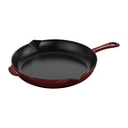 Thumbnail image #1 for Zwilling J.A. Henckels Staub® 1004500 12-Inch Enameled Cast Iron Fry Pan with Helper Handle and Pour Spout
