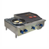 Thumbnail image #1 for Comstock-Castle 36-Inch Countertop Gas Hotplate/Char-Broiler Combination with 2 Star Burners and Lava Rock Broiler