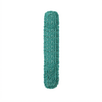 Rubbermaid Commercial Loop-End Microfiber Dust Mop Head, 48 x 5 Inch, Green