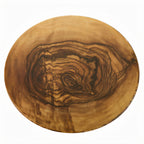 Thumbnail image #1 for American Metalcraft Naturals OWM171 17-1/4-Inch Round Melamine Serving Board, Olive Wood Pattern, No Handle Case of 8