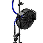 Thumbnail image #1 for T&S Brass B-7222-C1MXS9E Enclosed 30-Foot Epoxy-Coated Retractable Hose Reel Assembly with Mixing Faucet