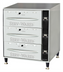 Thumbnail image #1 for Serv-Ware 3-Drawer Electric Drawer Warmer with LED Digital Controls