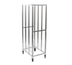 Thumbnail image #1 for Panco Full-Height Mobile Side-Loading Wire Pan Rack for 36 Full-Size Pans