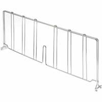 Klinger's Trading SDIVIDER14-CHROME Wire Shelving