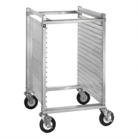 Cres Cor Half-Size Mobile Closed-Side Utility Pan Rack, 15-Pan Capacity
