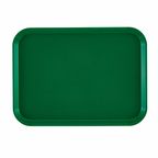 Thumbnail image #2 for Cambro Camtray® 926119 Rectangular Fiberglass Cafeteria Tray, Sherwood Green, 8-7/8 x 25-9/16 x 1 Inch Case of 12