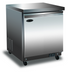Thumbnail image #1 for Serv-Ware 6.5 Cu. Ft. 1-Section Solid Door Stainless Steel Undercounter Refrigerator