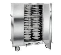 Economy Carter Mobile Insulated Electric Banquet Cabinet, Single Door, 144 Covered Plates