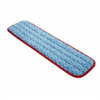 Hygen 18-Inch Microfiber Room Wet Mop Head, Red, Head Only