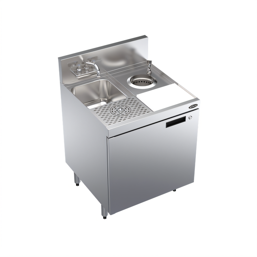 Product image #1 for Krowne Royal Series 24-Inch Underbar Speed Station with Cabinet Base and Locking Door