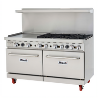 Migali Industries C-RO6B-24GL-NG Competitor Series® Gas Ranges