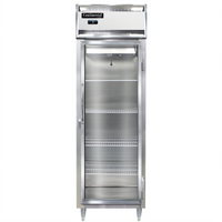 Continental Refrigerator Designer Line D1FNSSGD One-Section Reach-In Glass Door Freezer