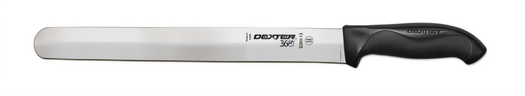 Product image #2 for Dexter 360 12-Inch Stamped Slicer Knife with Black Polypropylene/Santoprene Handle