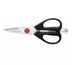 Thumbnail image #1 for Mundial BP666 Take-A-Part Kitchen Shears, 8-Inch Stainless Steel Blades, Black Plastic Handles